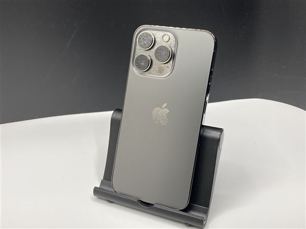 【中古】【安心保証】 iPhone13 Pro[128GB] SoftBank MLUE3J グラファイト