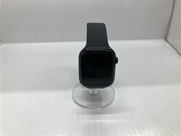 【中古】【安心保証】 Series10[46mm/GPS]アルミ ジェットブラック Apple Watch