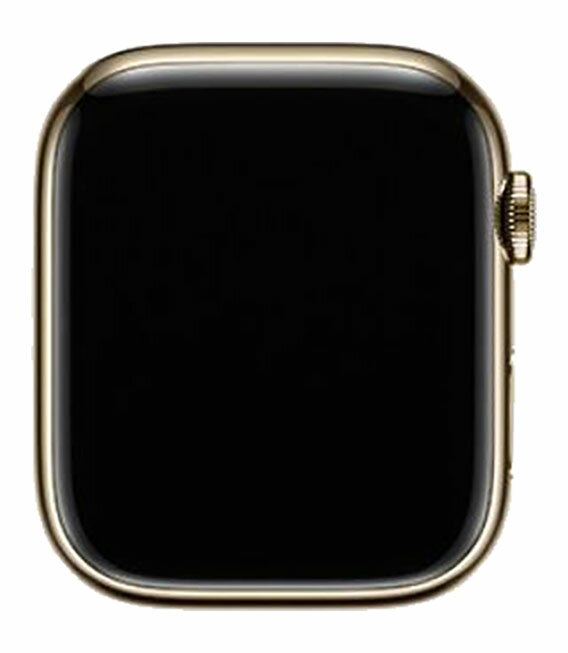 【中古】【安心保証】 バンド無 Series7[45mm/セルラー]ステンレス ゴールド Apple Watch