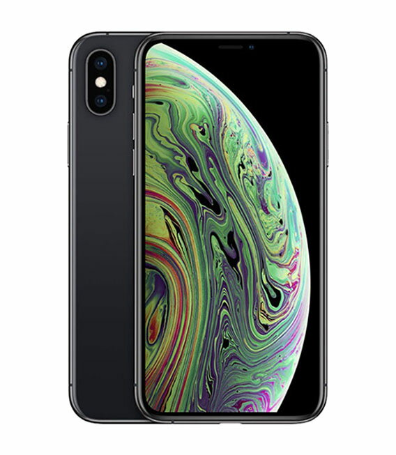 【中古】【安心保証】 iPhoneXS[256GB] SIMロック解除 au スペースグレイ