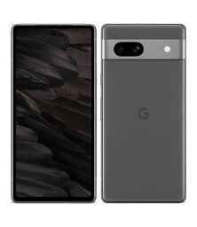 【中古】【安心保証】 Google Pixel 7a[128GB] UQモバイル チャコール