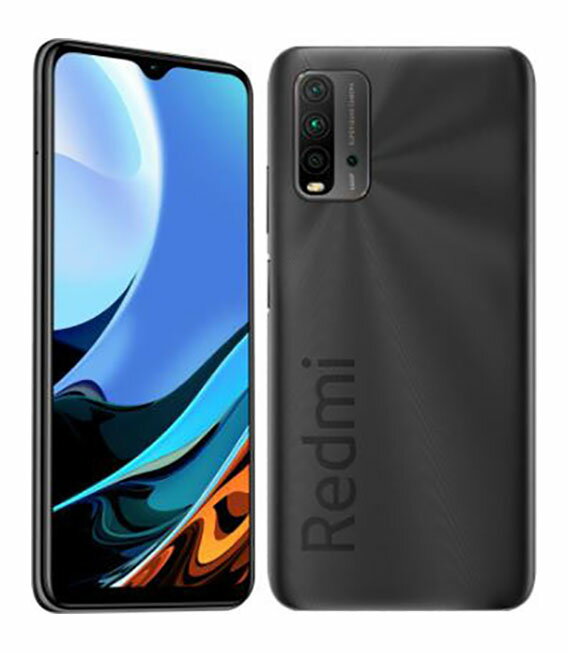 【中古】【安心保証】 Xiaomi Redmi 9T[64GB] SIMフリー カーボングレー mineo版