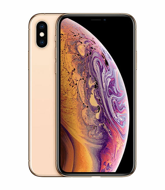 樂天商城 - 【中古】【安心保証】 iPhoneXS[512GB] SIMロック解除 au ゴールド