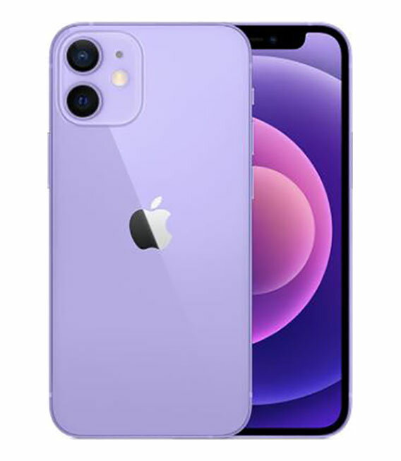 美品 iPhone12mini 64gb パープル SIMフリー｜スマートフォン本体