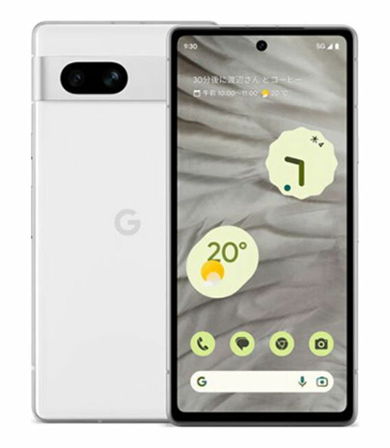 【中古】【安心保証】 Google Pixel 7a[128GB] Y!mobile スノウ