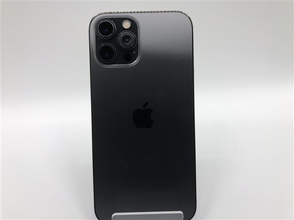 【中古】【安心保証】 iPhone12 Pro Max[128GB] SIMロック解除 SoftBank グラファイト