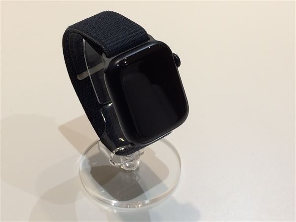 【中古】【安心保証】 Series8[45mm/セルラー]アルミ ミッドナイト Apple Watch