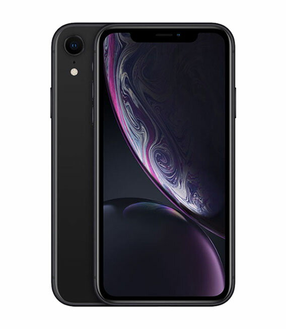 【中古】【安心保証】 iPhoneXR[64GB] SIMロック解除 au/UQ ブラック