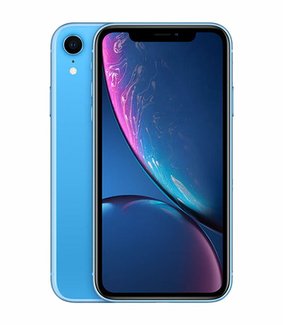 【中古】【安心保証】 iPhoneXR[64GB] SIMロック解除 SoftBank ブルー