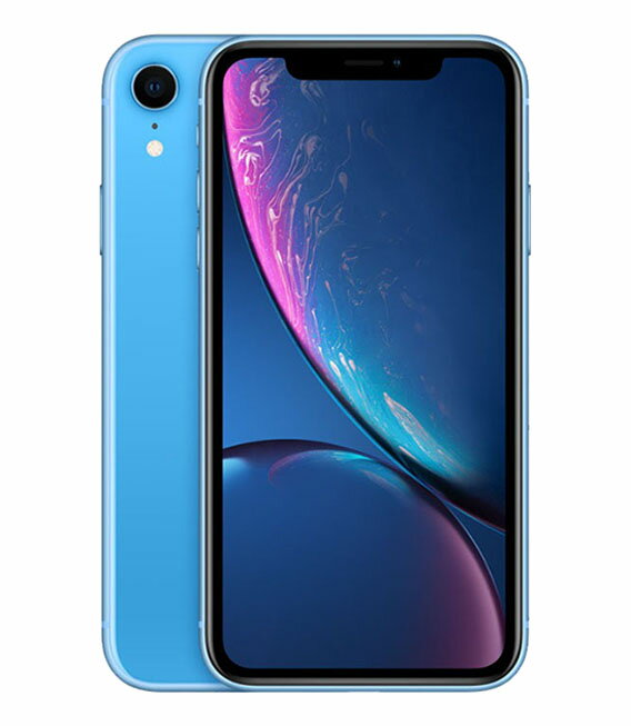 【中古】【安心保証】 iPhoneXR[256GB] au ブルー