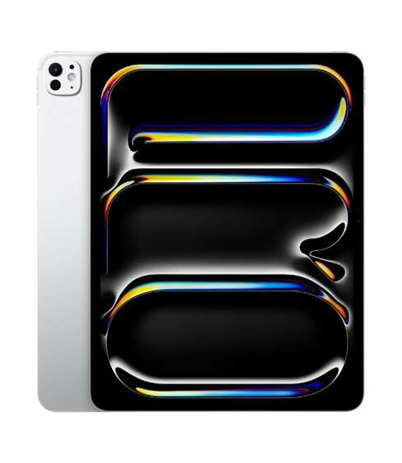 【中古】【安心保証】 iPad Pro 13インチ M4 Ntガラス[1TB] セルラー au シルバー