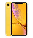 【中古】【安心保証】 iPhoneXR[128GB] docomo MT0Q2J イエロー