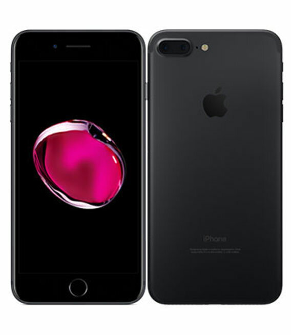 【中古】【安心保証】 iPhone7 Plus 128GB SIMロック解除 au ブラック