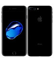 【中古】【安心保証】 iPhone7 Plus 256GB SIMロック解除 au ジェットブラック