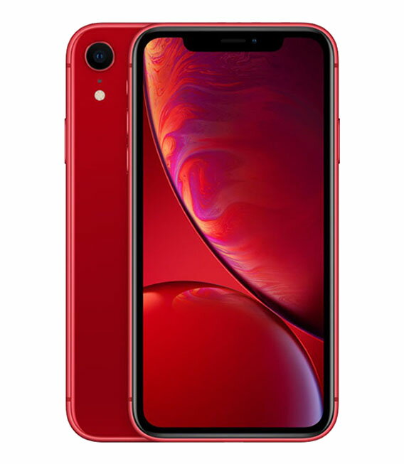 【中古】【安心保証】 iPhoneXR[128GB] SIMフリー NT0N2J レッド