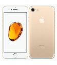 【中古】【安心保証】 iPhone7[32GB] SIMロック解除 au/UQ ゴールド