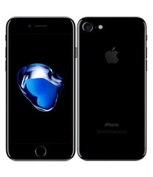 【中古】【安心保証】 iPhone7[128GB] SIMロック解除 au/UQ ジェットブラック