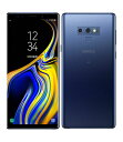 【中古】【安心保証】 Galaxy Note9 SCV40 128GB au オーシャンブルー