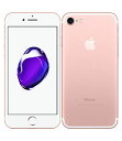 【中古】【安心保証】 iPhone7[256GB] SoftBank MNCU2J ローズゴールド