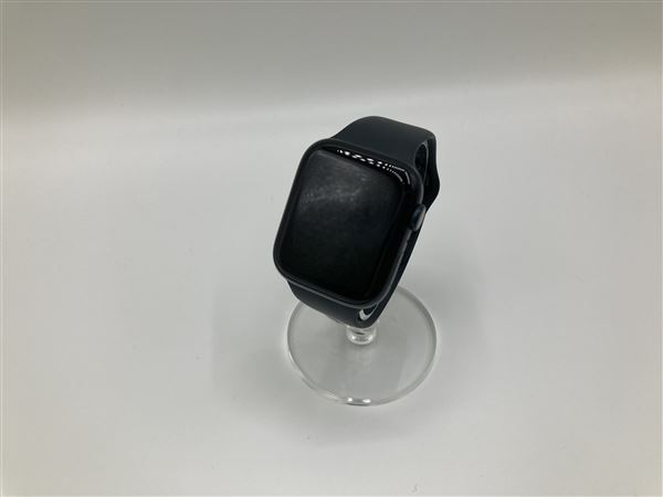 【中古】【安心保証】 Series7[45mm/GPS]アルミ ミッドナイト Apple Watch
