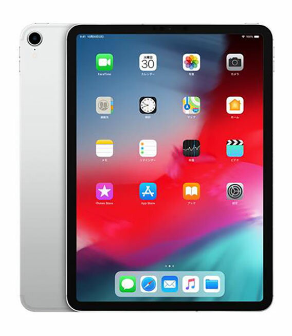 【中古】【安心保証】 iPadPro 11インチ 第1世代[64GB] セルラー docomo シルバー