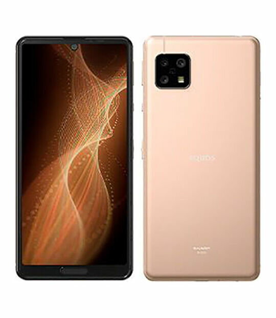 【中古】【安心保証】 AQUOS sense5G SHG03[64GB] UQモバイル ライトカッパー
