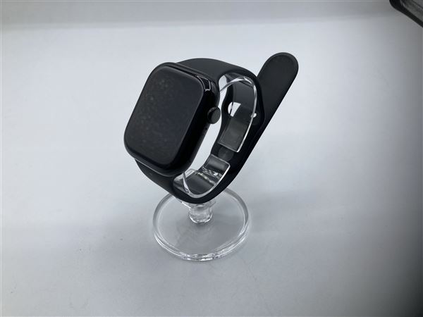 【中古】【安心保証】 Series10[46mm/セルラー]アルミ ジェットブラック Apple Watch