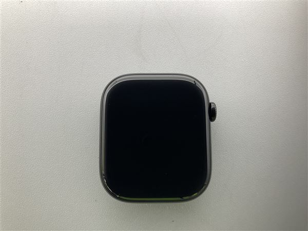【中古】【安心保証】 Series10[46mm/セルラー]アルミ ジェットブラック Apple Watch
