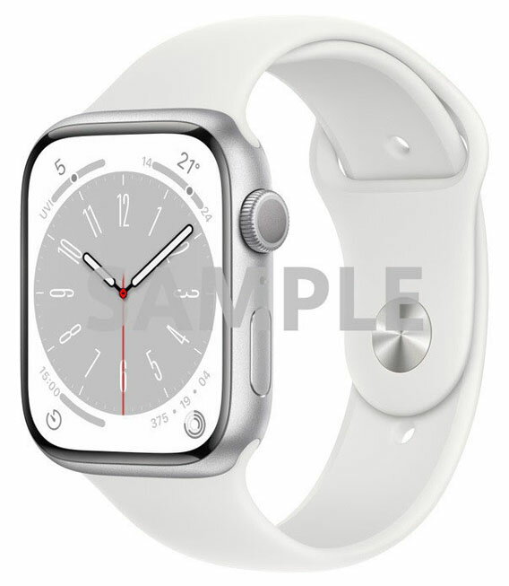 【中古】【安心保証】 Series8[45mm GPS]アルミニウム 各色 Apple Watch A2771