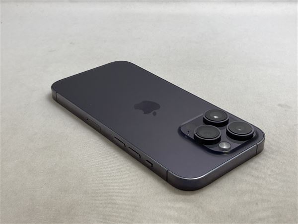 【中古】【安心保証】 iPhone14 Pro[256GB] SoftBank ディープパープル