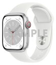 【中古】【安心保証】 Series8[41mm セルラー]アルミニウム 各色 Apple Watch A2773