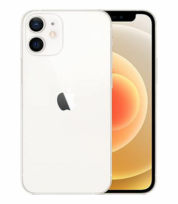 【中古】【安心保証】 iPhone12 mini[64GB] UQモバイル MGA63J ホワイト