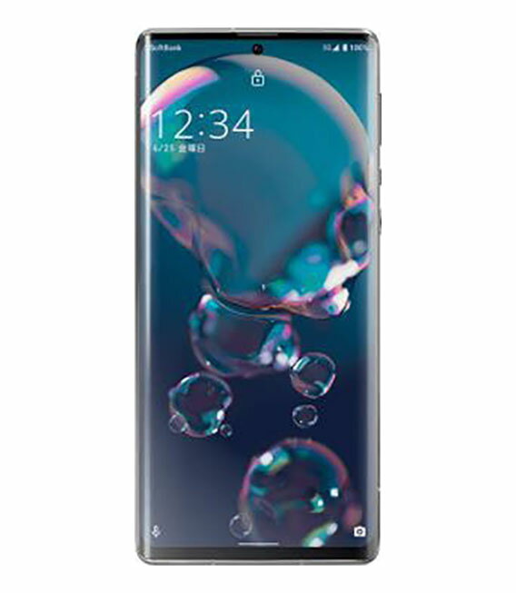 【中古】【安心保証】 AQUOS R6 A101SH[128GB] SoftBank ホワイト