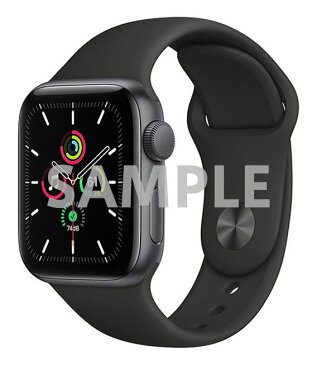 【中古】【安心保証】 SE[40mm GPS]アルミニウム AppleWatch A2351