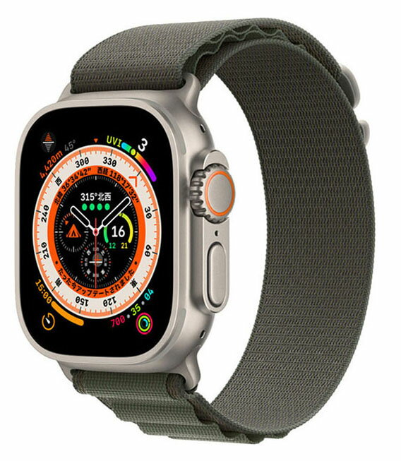 【中古】【安心保証】 Ultra[49mm セルラー]チタニウム Apple Watch MQFP3J