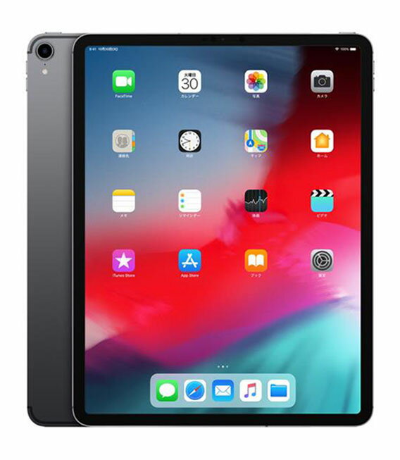 【中古】【安心保証】 iPad Pro 12.9インチ 第3世代[64GB] セルラー SIMフリー スペースグレイ