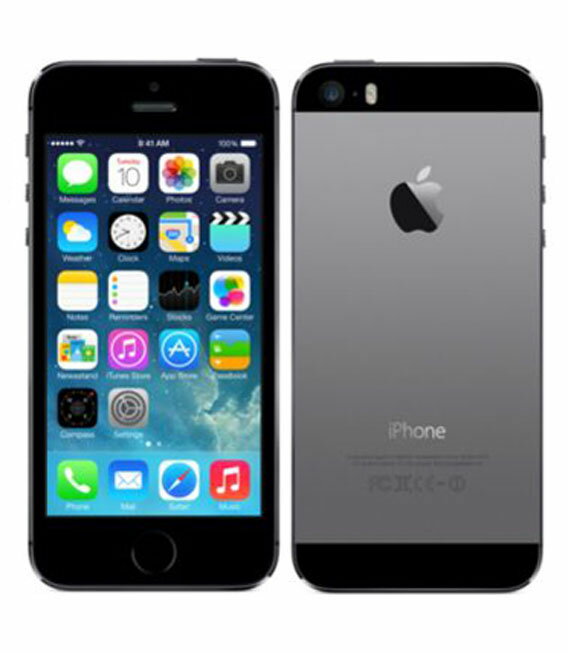 【中古】【安心保証】 iPhone5s[16GB] docomo ME332J スペースグレイ