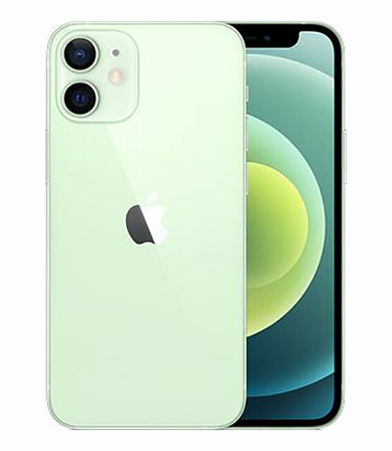 【中古】【安心保証】 iPhone12 mini[64GB] 楽天モバイル MGAV3J グリーン