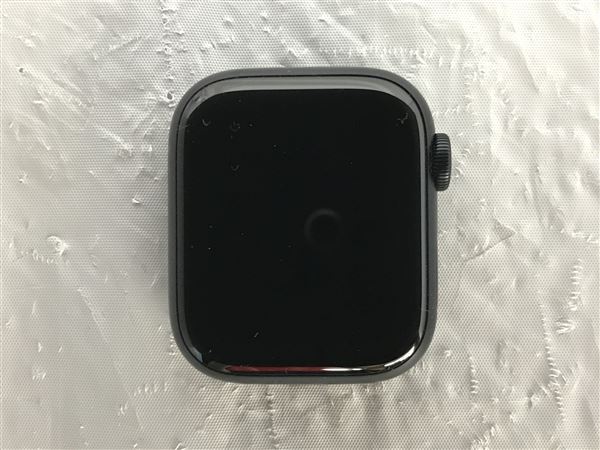 【中古】【安心保証】 バンド無 Series8[41mm/GPS]アルミ ミッドナイト Apple Watch