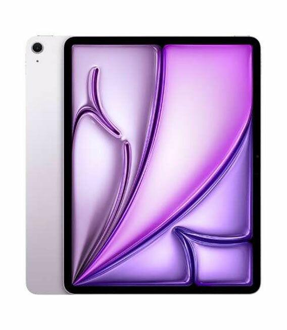【中古】【安心保証】 iPad Air 13インチ M2[1TB] Wi-Fiモデル パープル