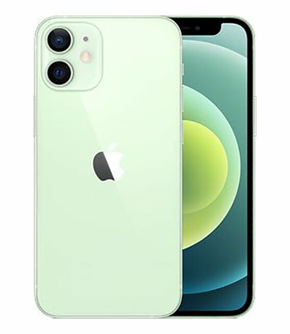 【中古】【安心保証】 iPhone12 mini[128GB] 楽天モバイル グリーン