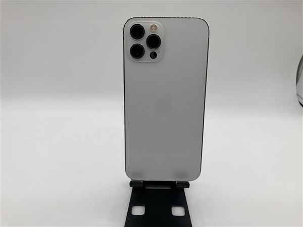 【中古】【安心保証】 iPhone12 Pro[128GB] SIMフリー シルバー