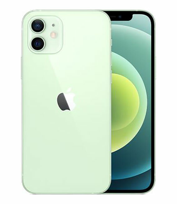 【中古】【安心保証】 iPhone12[128GB] 楽天モバイル グリーン