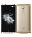 【中古】【安心保証】 ZTE AXON 7 A2017G[64GB] SIMフリー イオンゴールド