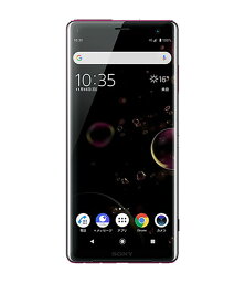 【中古】【安心保証】 Xperia XZ3 801SO[64GB] SoftBank ボルドーレッド