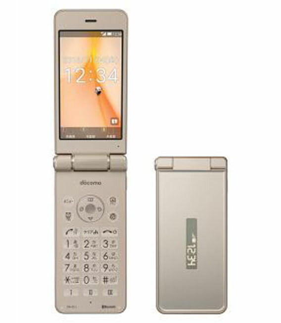 【中古】【安心保証】 AQUOS ケータイ SH-01J[8GB] docomo ゴールド