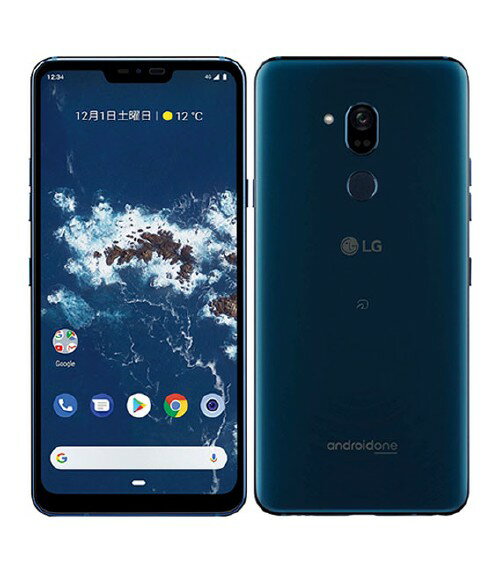 Rakuten - 【中古】【安心保証】 LG Android One X5[32GB] Y!mobile ニューモロッカンブルー