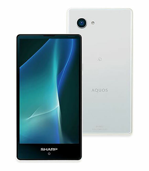 【中古】【安心保証】 AQUOS mini SH-M03[16GB] 楽天モバイル ホワイト