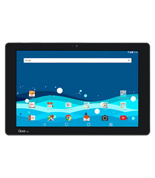 【中古】【安心保証】 au Qua tab PZ LGT32 ネイビー