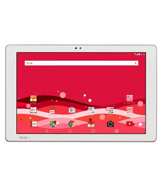 【中古】【安心保証】 au Qua tab PZ LGT32 ピンク